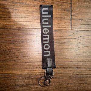 Lululemon never lost key chain
